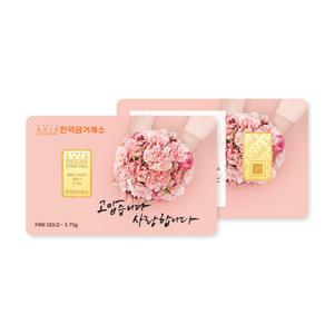 한국금거래소 24K 순금 카네이션 골드바 3.75g