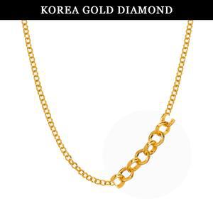 [한국금다이아몬드] 순금 목걸이 24k 금 여자 고방 체인 11.25g