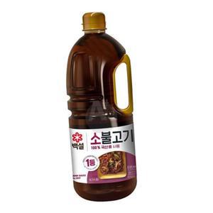 백설 2.05Kg 소불고기양념 갈비찜 고기소스 쇠고기