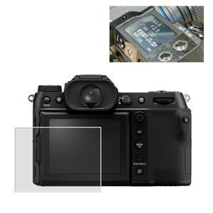 Fujifilm Fuji GFX 100S 50SII GFX100II II 용 강화 유리 메인 LCD + 상단 정보 화면 보호기 커버