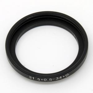 31.5-34 스텝 업 필터 링  31.5mm  x0.5 수-34mm  암 렌즈 어댑터