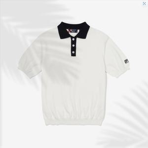 휠라 여성 테니스 라이프 니트 카라티셔츠 FS2TSF2371F_OWH