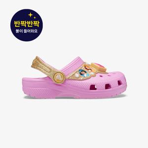 [크록스][크록스] 클래식 프린세스 라이츠 클로그 토들러 (208359_6SW)