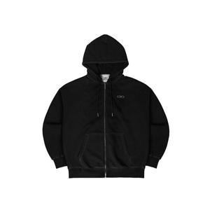 본투윈 BORN TO WIN DENIM LIKE HOODIE ZIP-UP BLACK