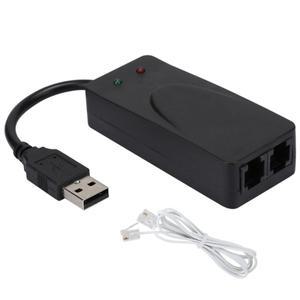 Win7 Win10 XP에 적합한 USB 56K 외부 전화 접속 음성 팩스 데이터 모뎀