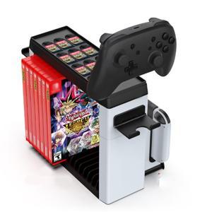 닌텐도 호환 Switch 게임 홀더용 수납함 타워 및 액세서리와 호환되는 디스크 랙 컨트롤러