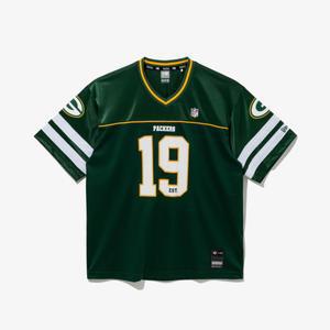 뉴에라 NFL 그린베이 패커스 폴리에스터 티셔츠 에덴