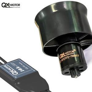 30mm 6 블레이드 덕트 팬 EDF 5000KV 6000KV 7000KV 7000KV 14000KV 브러시리스 모터 20A ESC DIY RC 비행