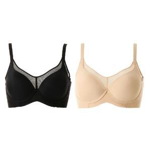[롯데백화점]비너스 여름철 통기성좋고 가슴잘잡아주는 풀커버리지 기능성 노와이어브라VBRW638