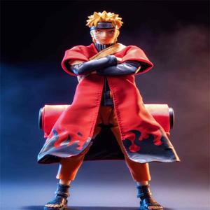 [고품질] SHF 1/12 스케일 우즈마키 나루토 요정 로브 6 액션 피규어 바디 모델용 스크롤 포함