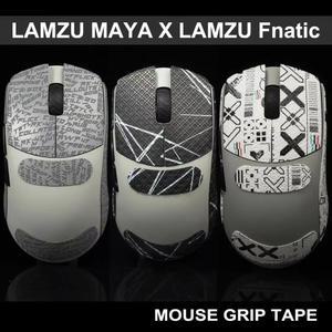 마우스 그립 테이프 TBTL LAMZU MAYA X Fnatic 스티커 논슬립 패치 땀 흡수 미끄럼방지 쉬운 설치 스케이트 없음