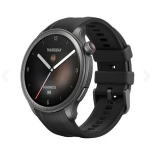 [공식판매점]어메이즈핏 밸런스 GPS 스마트워치 블루투스 통화 운동측정 블랙 46mm, 1개