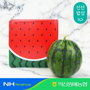 [익산원예농협] 당도선별 고당도 꿀수박 6kg (6kg이상)