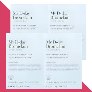 마이디데이 브로멜라인 파인애플 효소 10포X4박스
