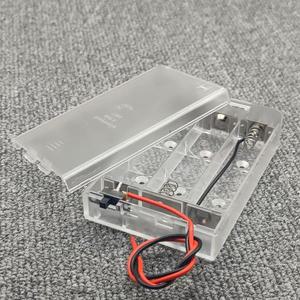 18650/21700 배터리 홀더 상자 3 슬롯 시리즈 연결 스위치 용접없는 DIY