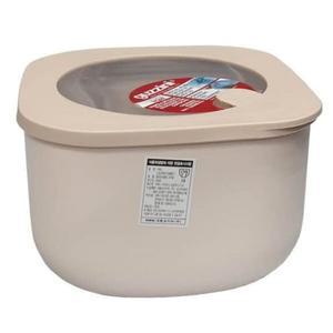 고품질 구찌니 밀폐용기 김치통 반찬통 보관통 그레이 1550ml 반찬그릇 찬기 정리통 보관통 (WFHQFP7)