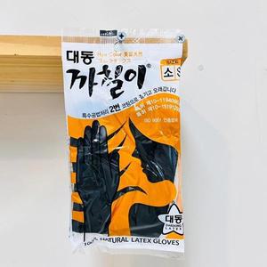 대동 까칠이 라텍스 미용장갑(블랙)S 식당장갑 일회용장갑 니트릴장갑 비닐장갑 고무장갑