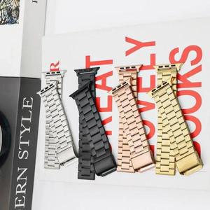 애플워치호환 용 스테인레스 스틸 스트랩 45mm 41 42mm 46mm 40mm 44mm 시리즈 메탈 팔찌 10 9 8 7 6 5 se