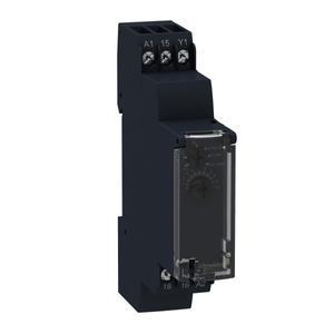 RE11RCMU 단일 기능 릴레이 하모니 머 8A 1CO 1s  100h 오프 24V DC AC