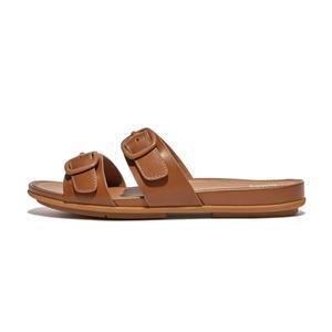 [기타]fitflop 핏플랍 그라시에 여성 레더 버클 슬리퍼 FV1-592