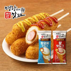 [내일도착] 명랑시대 쌀핫도그5개+통모짜핫도그5개