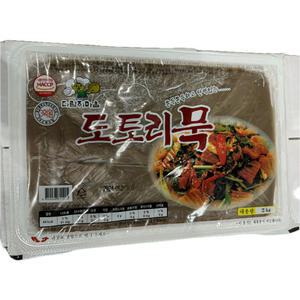 다람쥐마을 도토리묵2kgX2개(BOX)