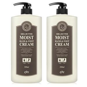 쉐어버터 모이스처 대용량 핸드크림 500ml 2개(총 1000ml) 풋크림 핸드로션
