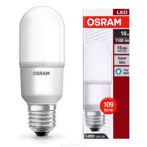LED 10W 스틱전구 주광색 흰색빛 삼파장전구20W 대체