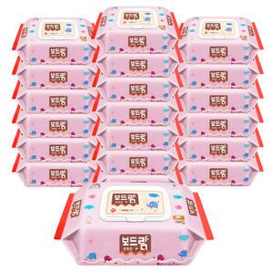 보드람물티슈 80매 20팩 캡형