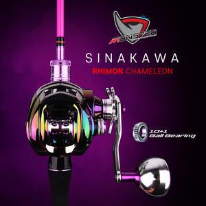 [오기몰]  몬스터 라이몬 카멜레온 시나가와 베이트릴 RHIMON CHAMELEON 드랙력 8kg 듀얼브레이크시스템