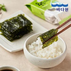 바다원 국산 완도 파래김 도시락김 160봉 1박스