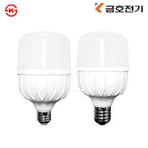 금호전기 번개표 LED 글러브램프 40W E26 E39 삼파장전구 80W 대체