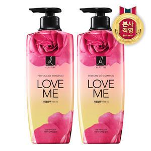 엘라스틴 퍼퓸 러브미 샴푸 600ml x 2개