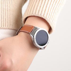 헤이맨 갤럭시워치4 스티치 날개형 가죽 스트랩 40MM 44MM