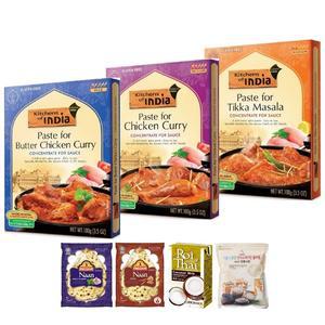 키친오브인디아 인도커리 3종 100g 버터치킨 치킨 티카마살라 외 재료