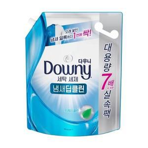 다우니 프리미엄 냄새딥클린 프레시 액체세제 리필 3.2lx1개