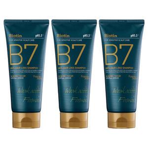 포레스트스토리 B7 약산성 탈모 샴푸, 200ml, 3개