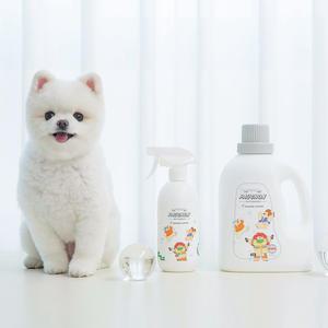 뽀숑 강아지 고양이 탈취제 2.5L+500ml 리필 세트 무향 무살균제 강력탈취 반려동물 애견 오줌냄새제거