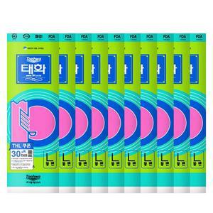 [태화] 고무장갑 대형 L꽃밴 X 10켤레