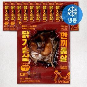 한끼통살 닭가슴살 데리야끼맛 (냉동) 100g, 10개 one option