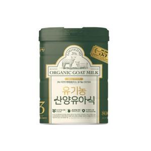 NEW 남양 유기농산양분유 3단계 800g, 1개