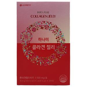 LG생활건강 하나미 콜라겐 젤리 450g(15g x 28포)