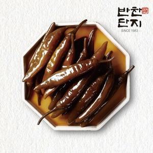 [반찬단지] 국내산 청양간장고추 1kg 고추장아찌 간장고추절임 고추지