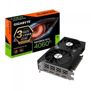 -GIGABYTE 지포스 RTX 4060 Ti WINDFORCE OC D6 8GB 제이씨현-