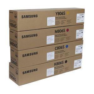 (KS) 삼성 정품 CLT-K806S/C806S/M806S/Y806S 4색세트 토너 SL-X7400LX