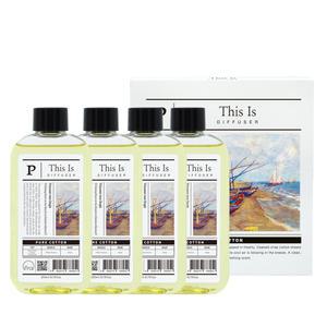 [유통기한 임박] 디스이즈 명화디퓨져리필 퓨어코튼, 200ml, 4P, 1개