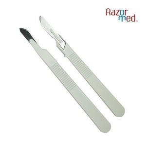 RAZORMED 일체형 메스대 Standard surgical scalpel 메스칼날 개별포장