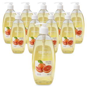 오릭스 데일리 자몽 핸드워시 500ml x 10개 액상형 물비누 손세정제