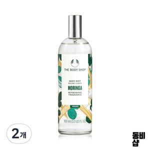 더바디샵 바디미스트 모링가 플로럴 바디미스트 100ml 2개