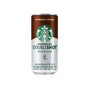 스타벅스 더블샷 에스프레소 앤 크림 200ml X 24